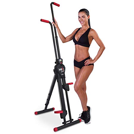 MaxiClimber Sport with IEAS- The Original Patented Vertical Climber As seen on TV- The Same Full Body Workout, Now with a More Compact Design and assitance Bands with 3 Levels of intensit
