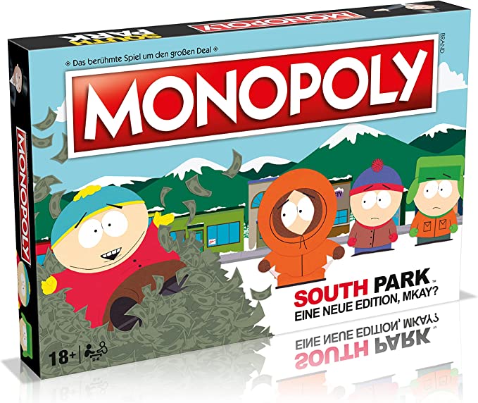 Winning Moves - Monopoly - Southpark - Gesellschaftsspiel - Alter 18  - Deutsch