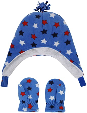 SimpliKids Sherpa Lined Kids Winter Set, Star with Thumb, M 2-4 Year