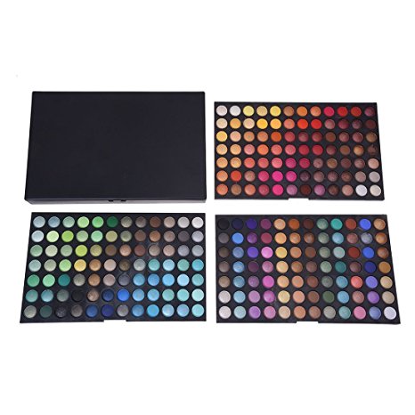 TOOGOO(R) Professional 252 Color Shimmer Matte Eyeshadow Palette Makeup Cosmetic Kit Party