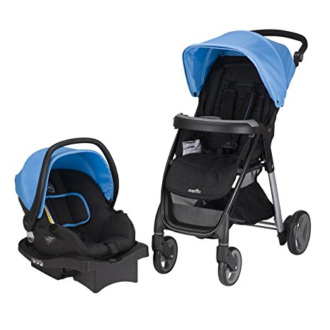 Evenflo Princeton Travel System with Serenade, Sky Blue