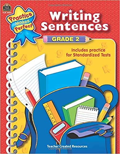 Writing Sentences Grade 2 (Practice Makes Perfect)