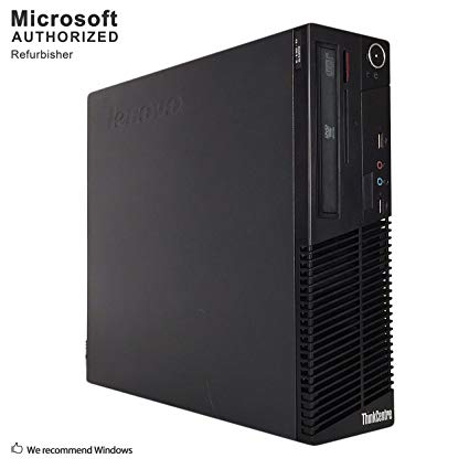 2018 Lenovo Think Center M73 SFF Desktop Computer,Intel Quad Core I5-4570 up to 3.6G,12G DDR3,2T,DVD,WiFi,BT 4.0,HDMI,USB 3.0,VGA,DP Port,W10P64 (Certified Refurbished)-Support-English/Spanish