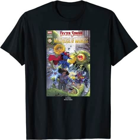 Marvel Doctor Strange In The Multiverse Of Madness Cover T-Shirt