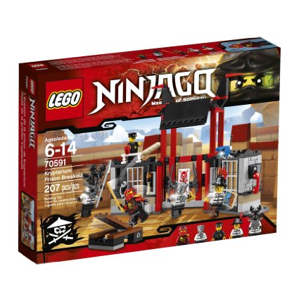 LEGO Ninjago 70591 Kryptarium Prison Breakout Building Kit (207 Piece)
