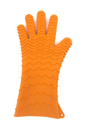 Charcoal Companion Max Heat-Resistant Silicone BBQ/Oven Glove – CC5154