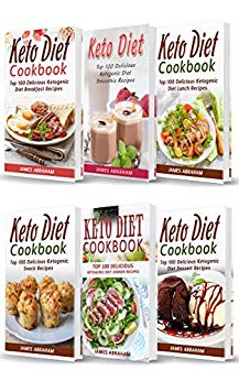 Keto Diet Cookbook: 6 Books in 1- Bible of 6 books- Keto Diet Cookbooks- Breakfast  Smoothies  Lunch  Snacks  Dinner & Dessert Recipes