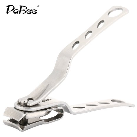 Nail Clipper Eightwins Professional Large and Sharp with 360 Degree Rotating Swivel Head for Cutting Both Fingernails and Toenails. Strong Stainless Steel(10x1.8x1cm)