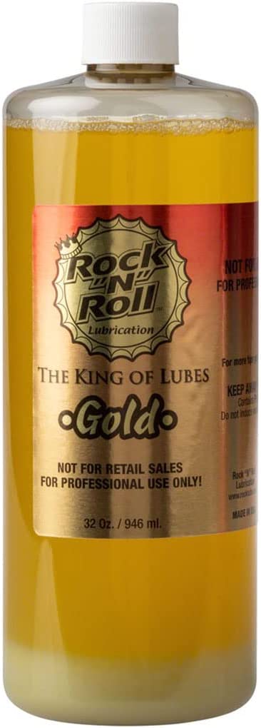 Rock N Roll Gold Chain Lube Refill Bottle 32 oz