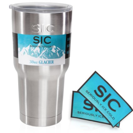 SIC Cup Seriously Ice Cold 30 Oz Double wall Stainless Steel Travel Tumbler Cup