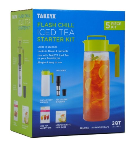 Takeya Flash Chill Iced Tea Starter Kit