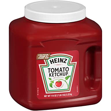 Heinz Ketchup Bulk Jug (7lb Jugs, Pack of 6)