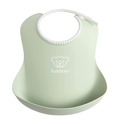 BABYBJÖRN Baby Bib, Powder Green