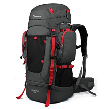 Mountaintop 55L/70L 10L Hiking Backpack Internal Frame Backpack Backpacking Trekking Bag