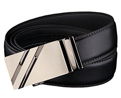 West Leathers Men's Fashion Leather Belt Leather Belts