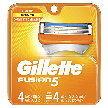 Gillette Fusion Power Men’s Razor Blade Refills 4 Count