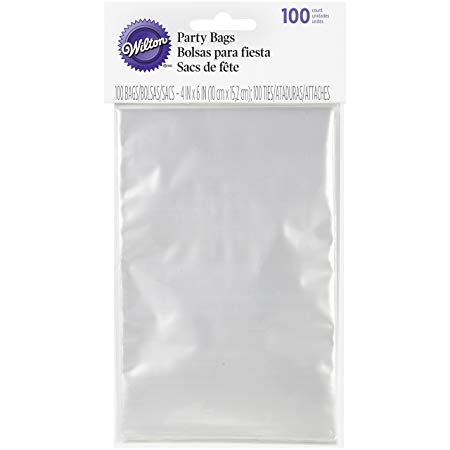 Wilton Clear Treat Bags, 100-Count