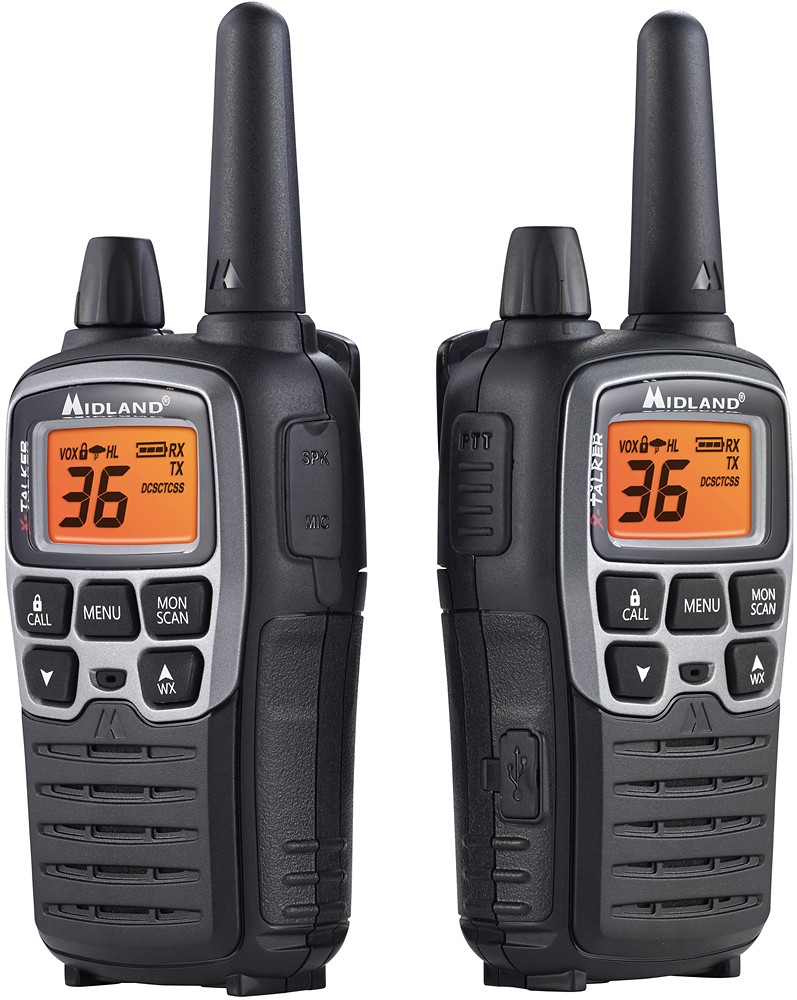 Midland - X-TALKER 38-Mile, 36-Channel FRS/GMRS 2-Way Radios (Pair)
