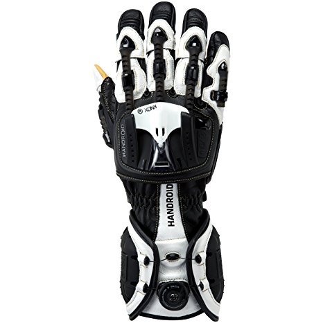 Knox Armor Handroid Gloves Black / White (Medium)