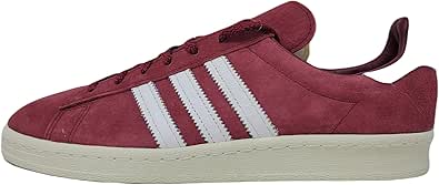 adidas Men's Campus 80s Tennis Shoes, Cburgu/Ftwwht/Cwhite, 9.5 M US