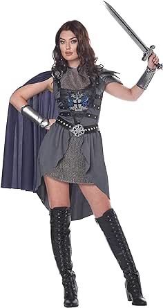 Lady Knight Costume Women's