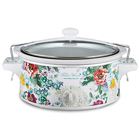 The Pioneer Woman 6 QT Country Garden Portable Slow Cooker with Sealed Lid