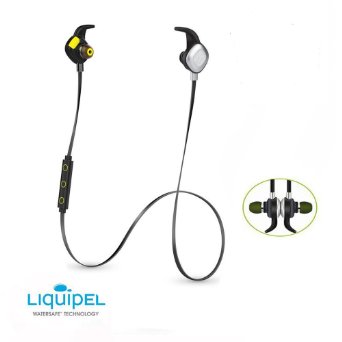 Bluetooth Headphones aelec Bluetooth 41 Waterproof Wireless Earbuds Sweatproof Headphones Bluetooth Stereo NFC Sport Earbuds Headsets for iPhone6 6s 5s 4s Galaxy S6 S5 Running Hiking Noise Isolating