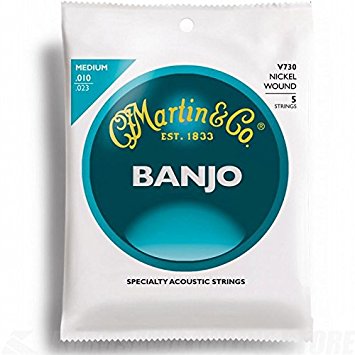 Martin V730 Vega Banjo Strings, Medium