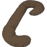 Leachco Snoogle Total Body Pillow Replacement Cover - Brown