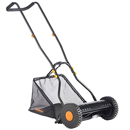 VonHaus 40cm Manual Cylinder Garden Lawn Mower