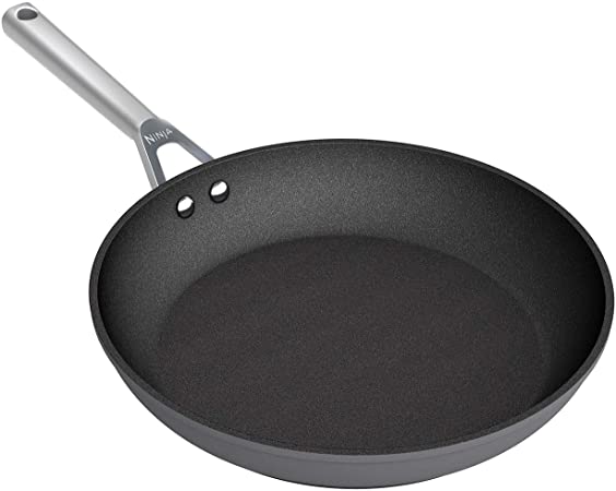 Ninja Foodi ZEROSTICK Frying Pan 28 cm Hard Anodised Aluminium Non-Stick Induction Compatible Dishwasher Safe