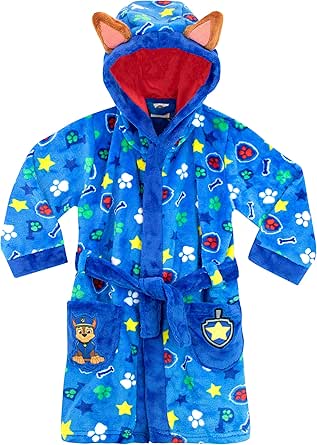 Paw Patrol Robe | Chase Kids Robes | Fleece Boys Bathrobe