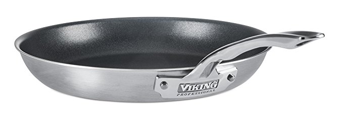 Viking Professional 5-Ply Stainless Steel Nonstick Fry Pan, 12 Inch