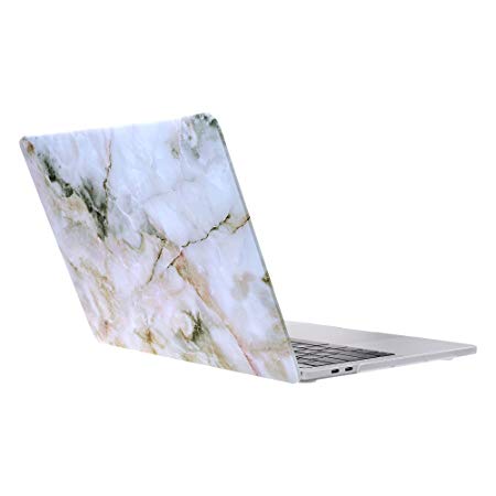 Case Star Antique Marble Grey Color Matte Rubberized Hard Shell Case Cover (Apple Macbook Air 13 Inch A1369 & A1466)