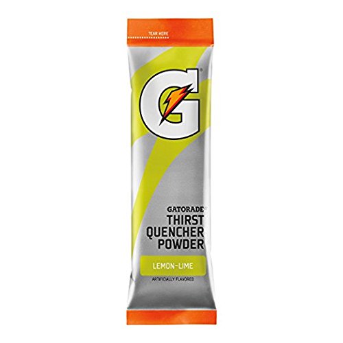 Gatorade Powder Sticks, Lemon-Lime, Makes 20 ounces/stick (Pack of 8)