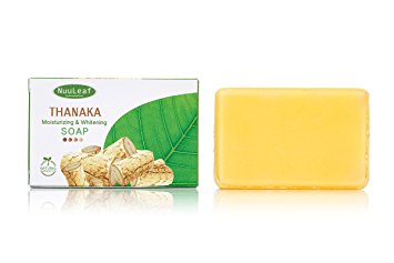 Thanaka & Glutathione Moisturizer Whitening Soap - Natural Skin Lightening Formula - Soft And Bright Skin, Gentle Exfoliation of Skin Bleaching, Age & Acne Scarring Remedy - For All Skin Types