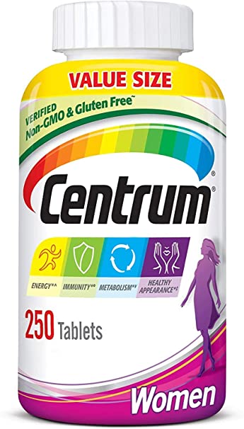 Centrum Multivitamin Multimineral Supplement For Women 250 Tablets