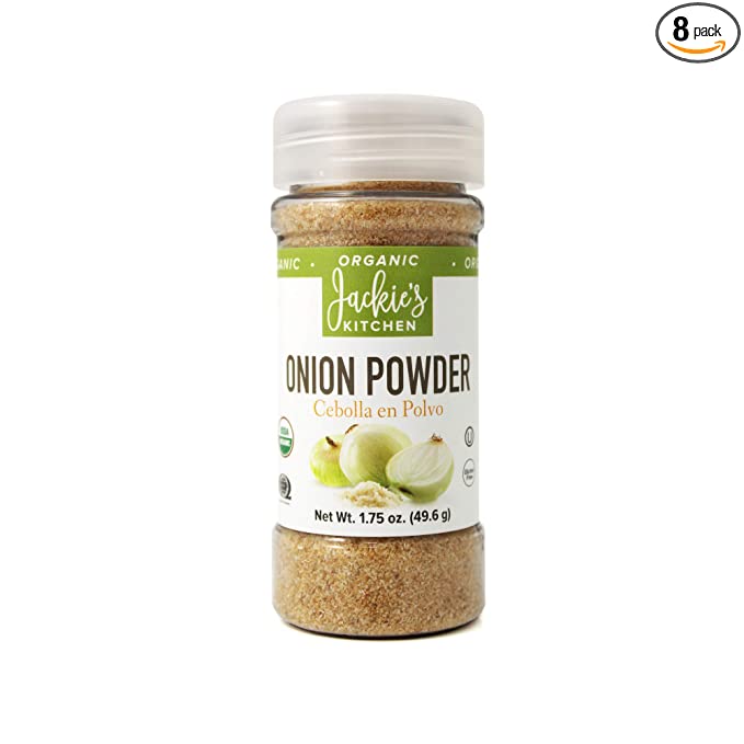Jackie's Kitchen Onion Powder, 1.75 Ounce (Pack of 8)