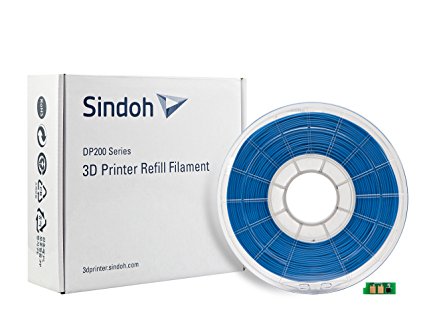 Sindoh 3Dwox Refill Filament PLA Blue (Dp 200/Dp 201) , Spool , 1.75 millimeters Diameter