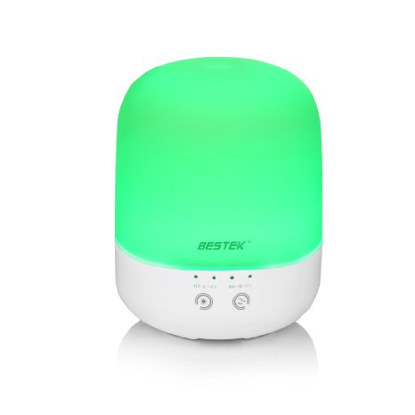 BESTEK Ultrasonic Cool Aroma Diffuser Air Purifier Mist Humidifier Essential Oil Diffuser , 300ML