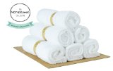 The Motherhood Collection 6 ULTRA SOFT Baby Bath Washcloths 100 Natural Bamboo Towels No-Dyes Perfect Gift for Sensitive Baby Skin 6 Pack 10x10