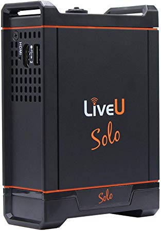 LiveU Solo Wireless Live Video Streaming Encoder for Facebook Live, Twitch, YouTube, and Twitter Live Video Streams