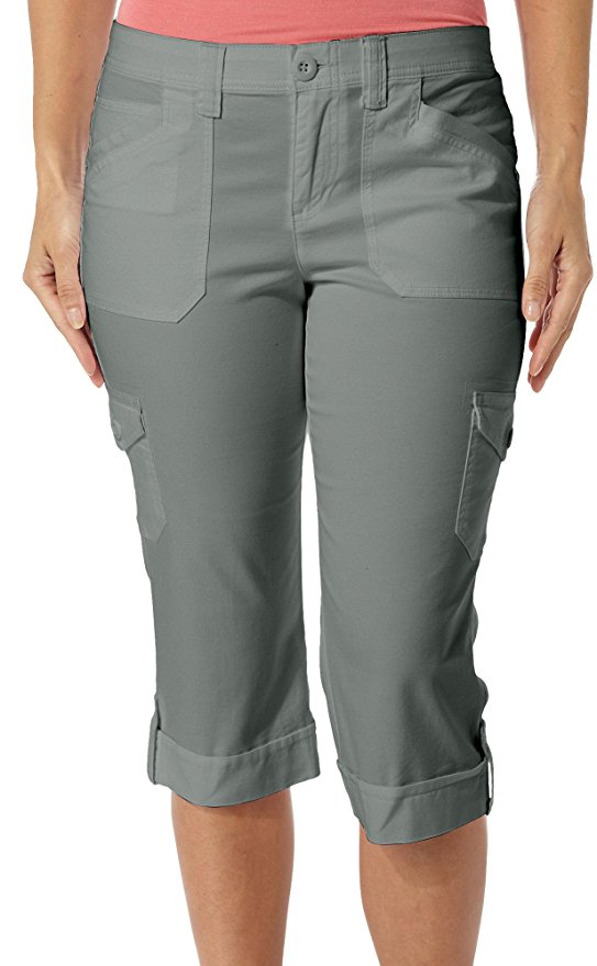 Gloria Vanderbilt Womens Dawn Cargo Capris