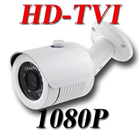 1080P IR HD-TVI White Bullet Fixed 3.6mm SECURITY SURVEILLANCE CAMERA Infrared 1920 X 1080