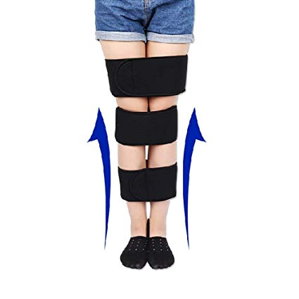 Healsmile® Authentic Bandages to Correct O- type Legs X-type Legs 3 Kits Available New Fashion O Form X Legs Form Correction Band One Size Fits All Black