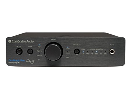 Cambridge Audio Azur DacMagic Plus Digital to Analogue Convert, Black