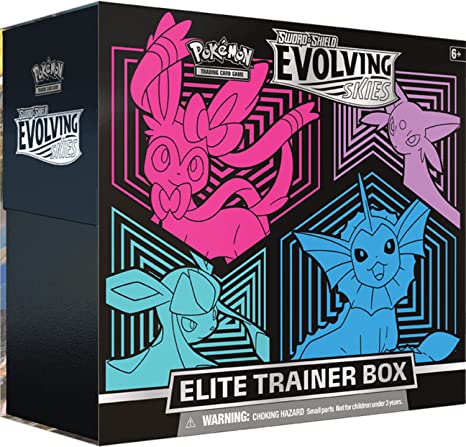 Pokemon SAS7 Evolving Skies Eliter Trainer Box - Blue