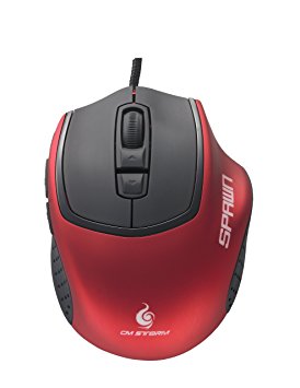 CM Storm Spawn - Gaming Mouse with 3500 DPI Optical Sensor and Omron Micro Switches