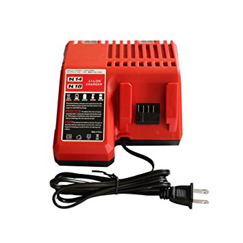 Topbatt Replacement Lithium-ion Battery Charger for Milwaukee Combo Charger M18 48-11-1815