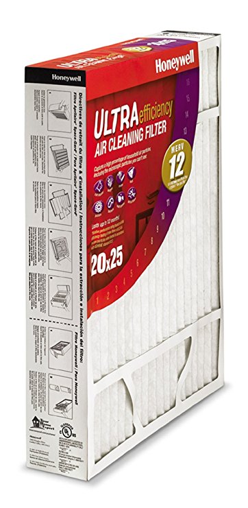 Honeywell CF200A1016 4-Inch Ultra Efficiency Air Cleaner Filter 20 x 25 x 4 Inches